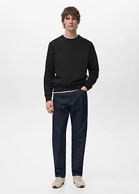 Regular-fit cotton sweatshirt