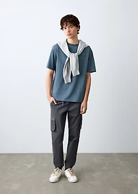 Short-sleeved printed t-shirt