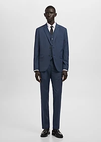 Paris super slim-fit suit vest