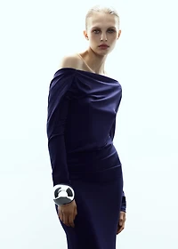 Oval rigid stainless steel bangle