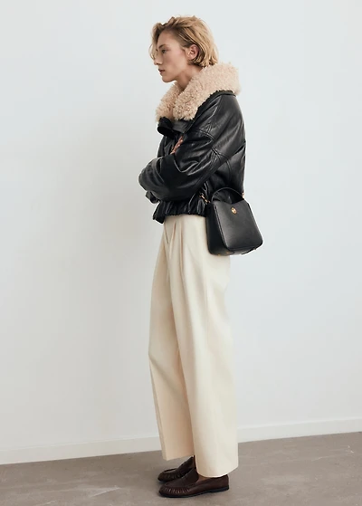 Small bucket bag with metal detail