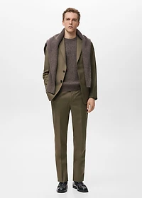 Turin 100% virgin wool suit blazer