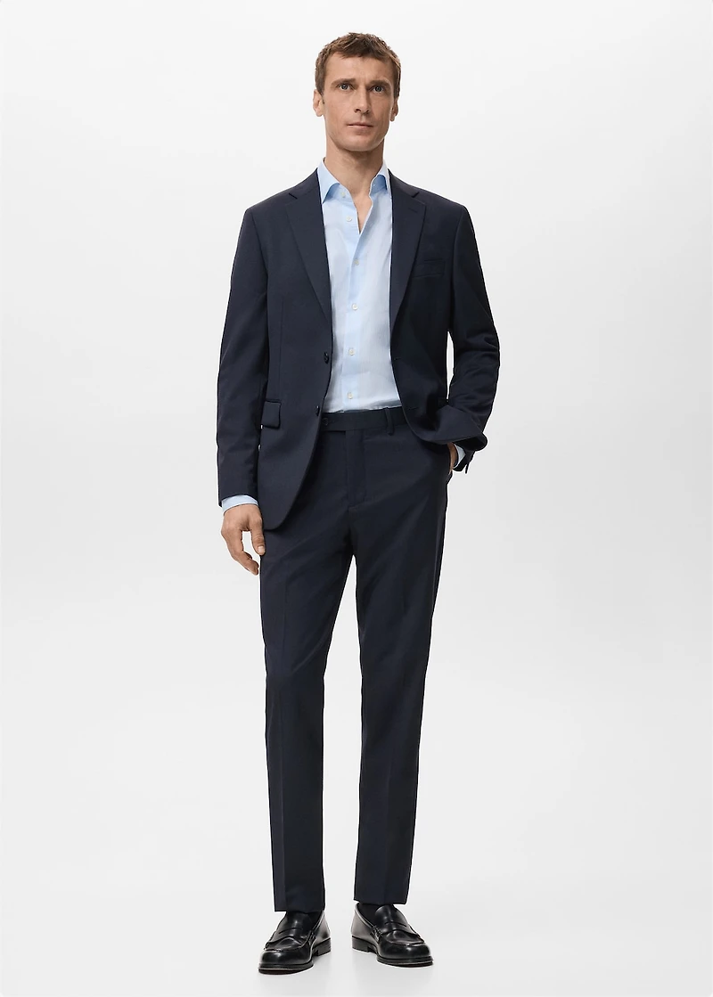 Turin 100% virgin wool suit blazer