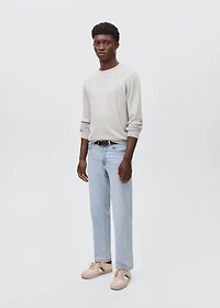 Knitted cotton sweater