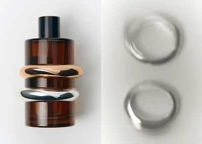 Pack of 2 rigid bracelets