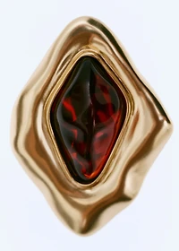 Combined irregular earrings