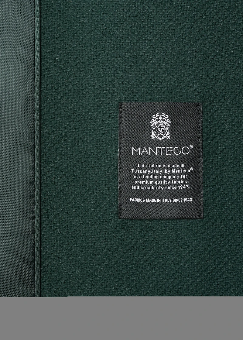 Manteco wool coat with belt