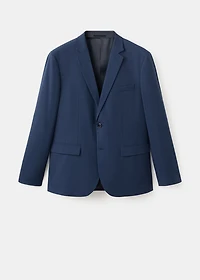 Super slim-fit suit jacket stretch fabric