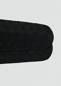 Polka-dot sheer stockings