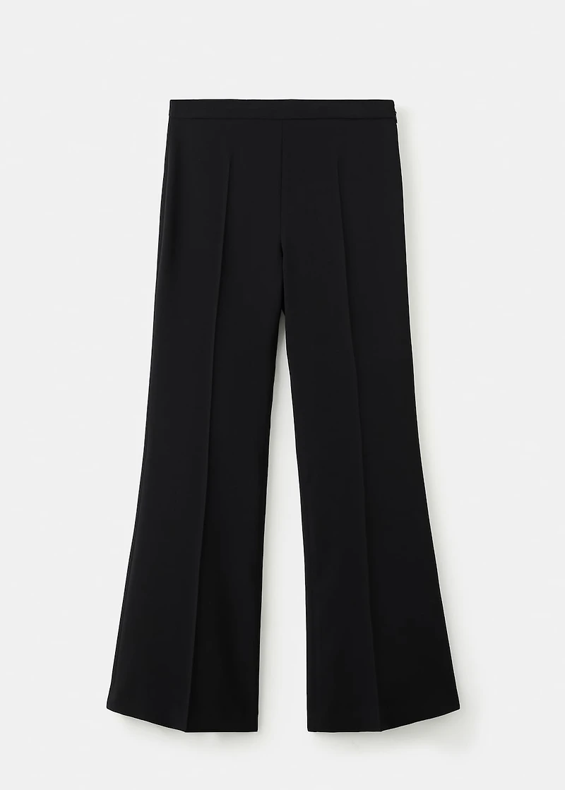 High-waist suits trousers