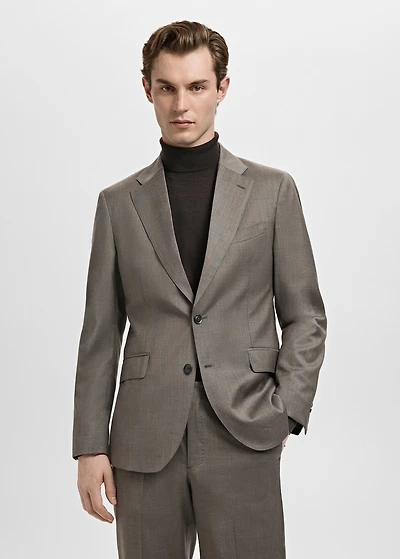Venice 100% virgin wool suit blazer