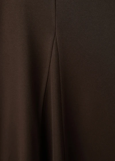 A-line skirt with godets