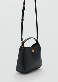 Small bucket bag with metal detail