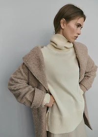 Lapels bouclé coat