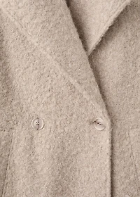 Lapels bouclé coat