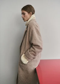 Lapels bouclé coat