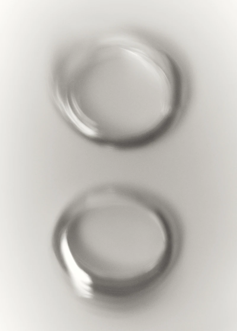 Pack of 2 rigid bracelets