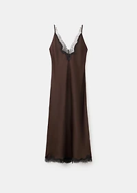 Satin camisole dress