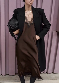 Satin camisole dress