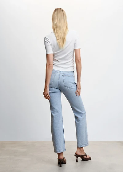 Round-neck t-shirt with pocket