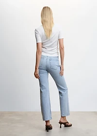 Round-neck t-shirt with pocket