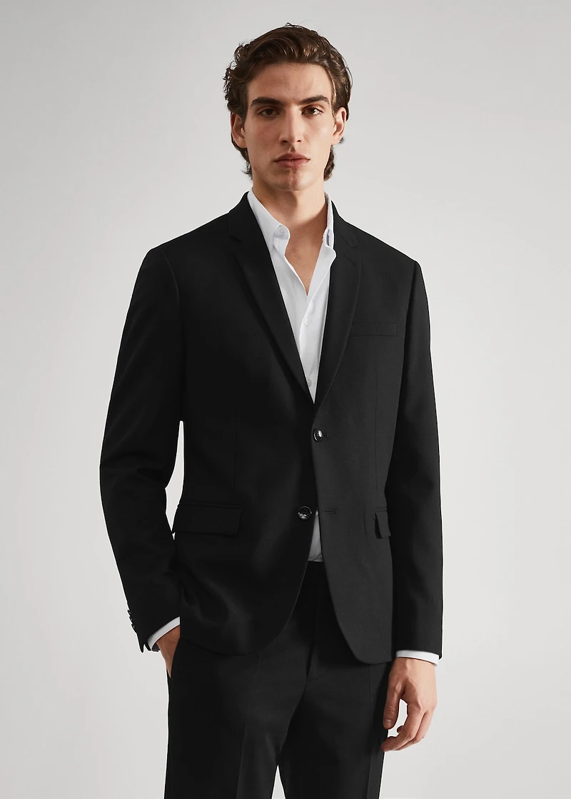 Super slim-fit suit jacket