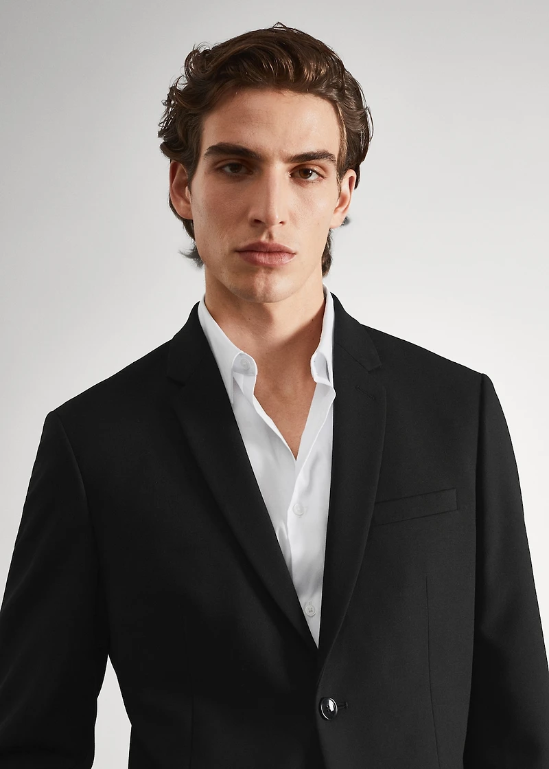 Super slim-fit suit jacket