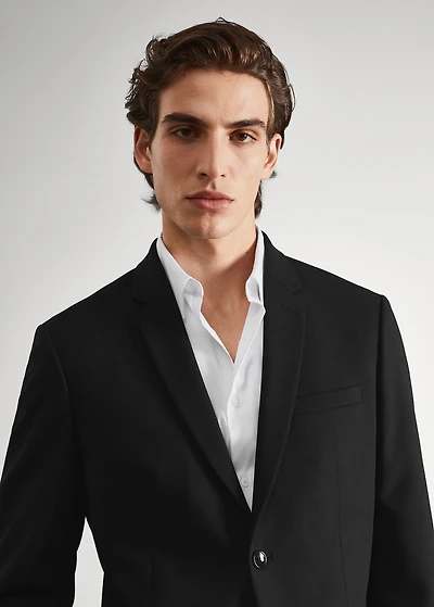 Super slim-fit suit jacket