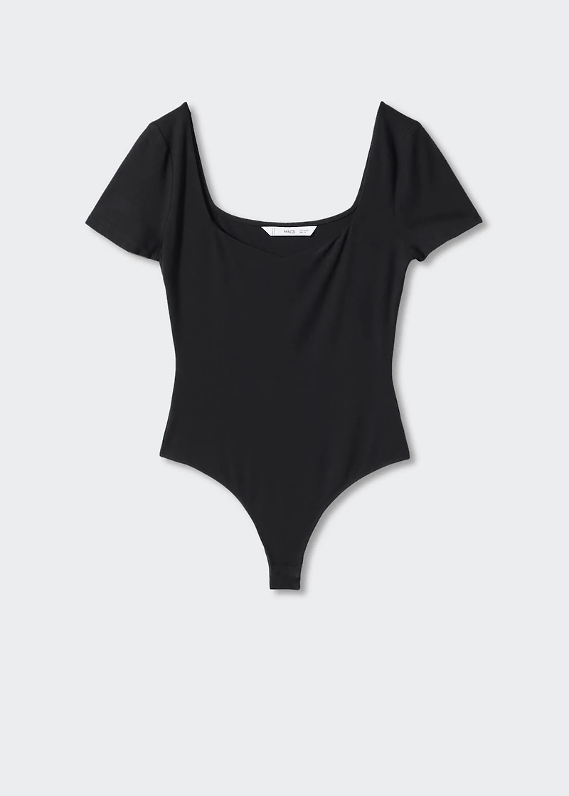 Short sleeve bodysuit