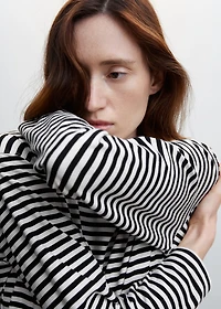 Striped cotton T-shirt