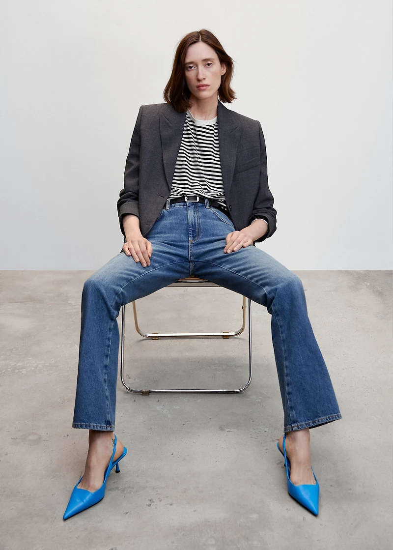 Striped cotton T-shirt