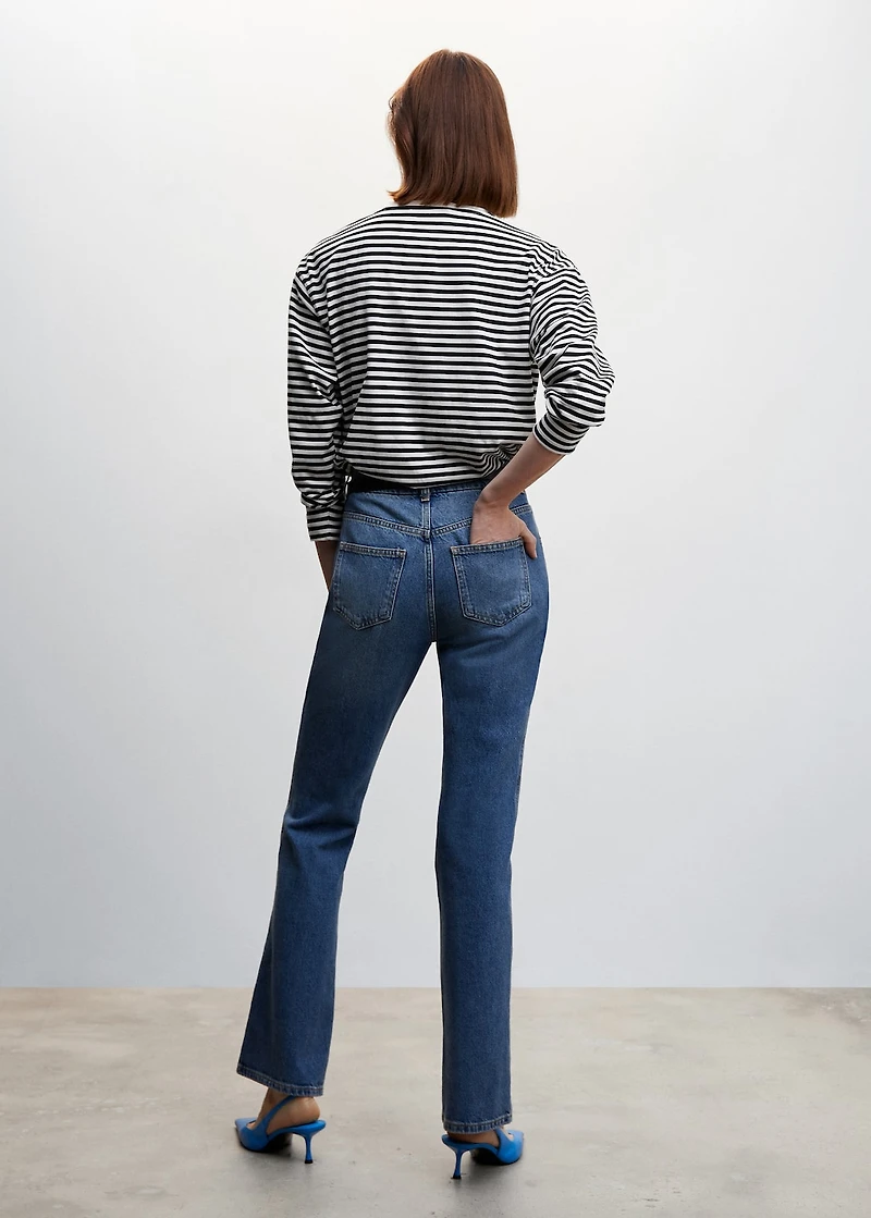 Striped cotton T-shirt