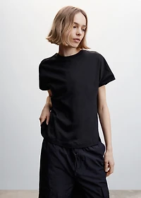 Short-sleeved cotton t-shirt