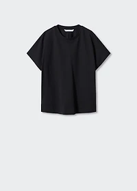 Short-sleeved cotton t-shirt