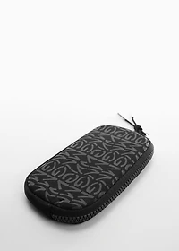 Cell phone case with logo