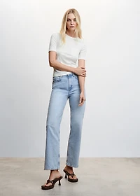 Round-neck t-shirt with pocket