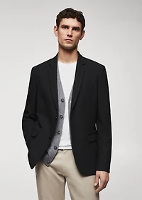Super slim-fit suit jacket