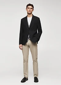 Super slim-fit suit jacket