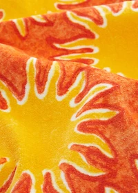 100% cotton printed towel