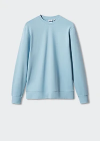 100% cotton basic sweatshirt