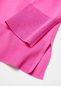 Oversized V-neck sweater