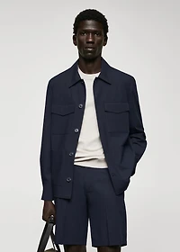 Lightweight pocket jacket