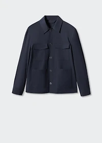 Lightweight pocket jacket