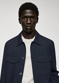 Lightweight pocket jacket