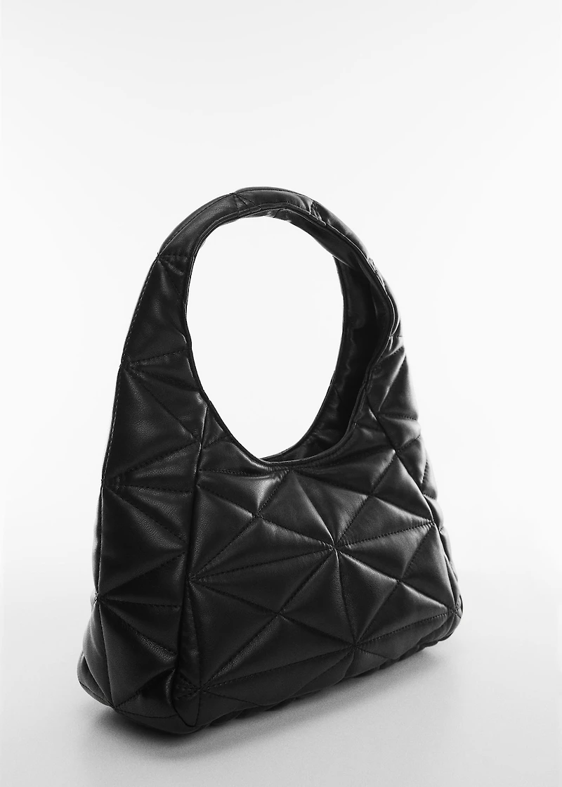 Quilted shoulder bag