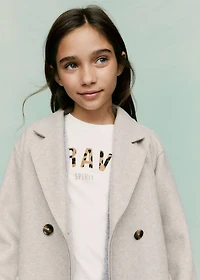 Double-breasted coat