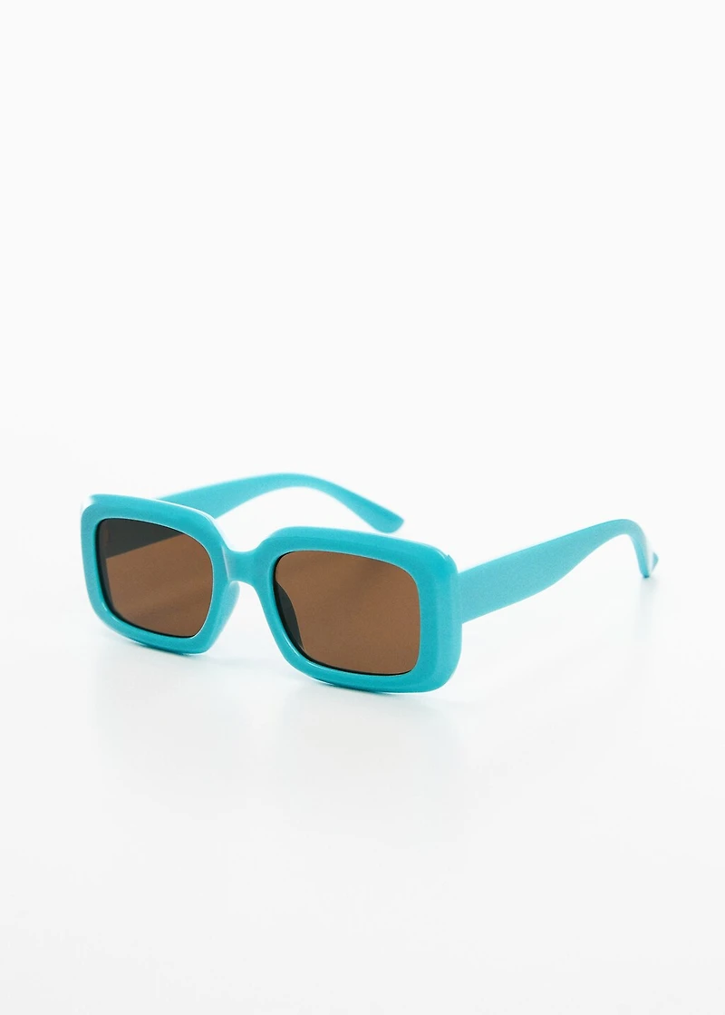 Rectangular sunglasses