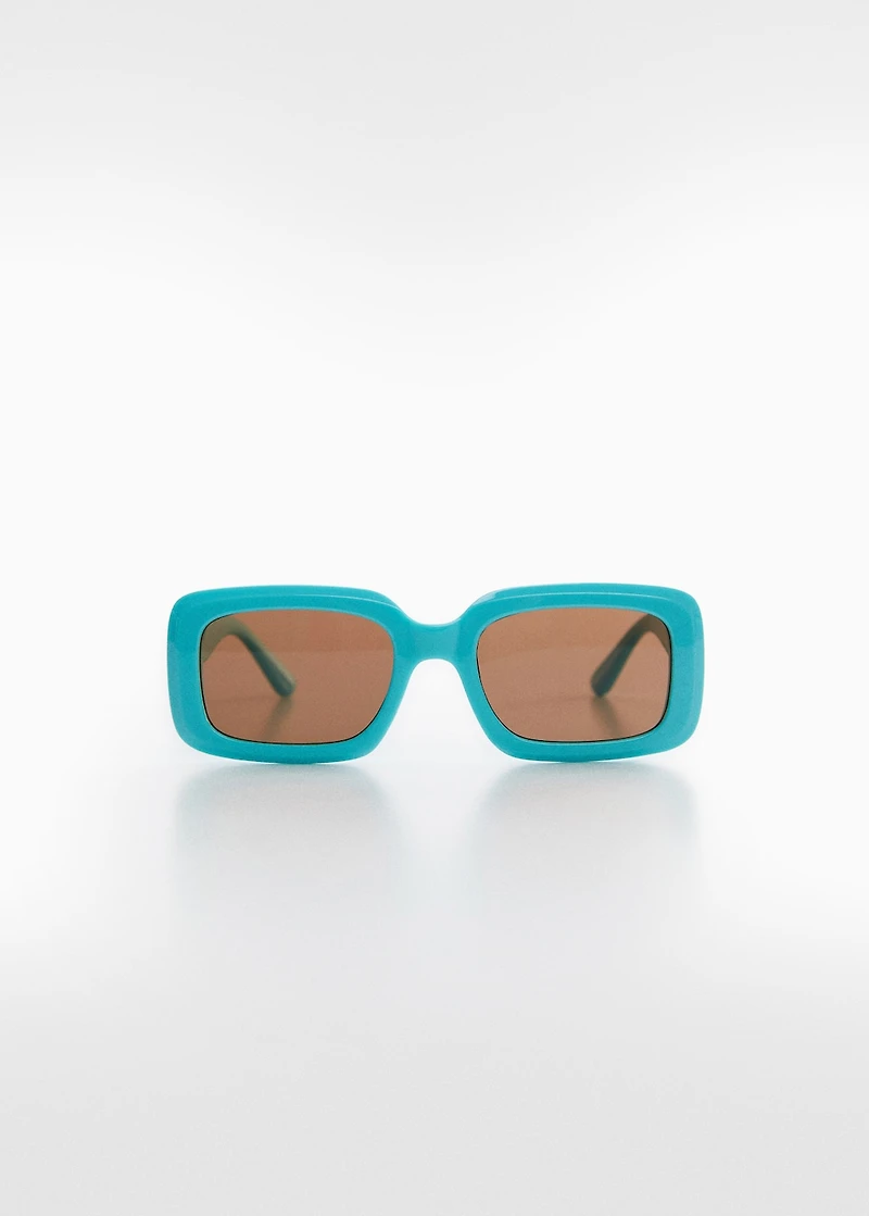 Rectangular sunglasses