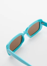 Rectangular sunglasses