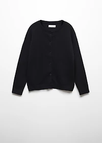 Cotton-blend cardigan